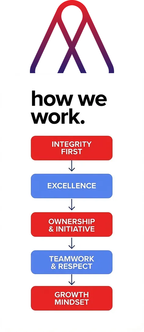 How We Work Chart